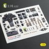 Kelik K32045 Bf-110D - interior 3D decals for Dragon/Hobby 2000 kit 1/32